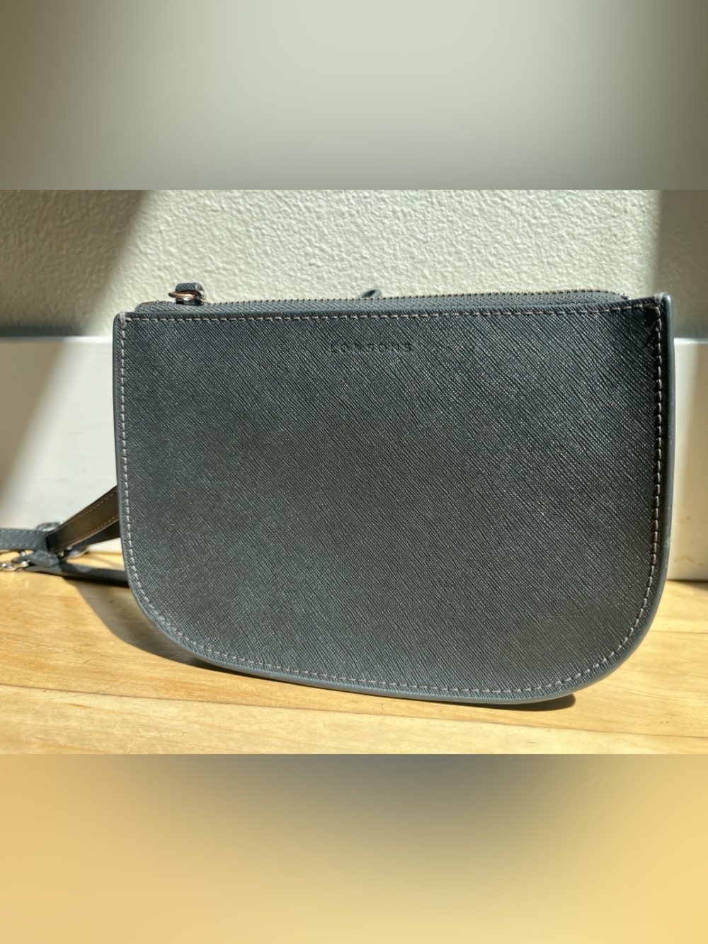 Lo & Sons Gray Waverly Small Crossbody